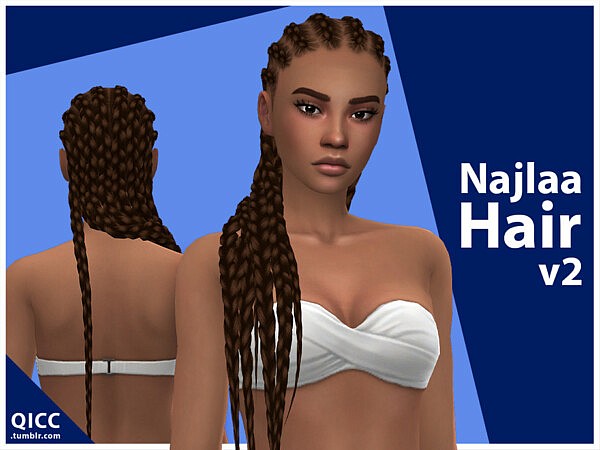 Najlaa Hair Set by qicc from TSR
