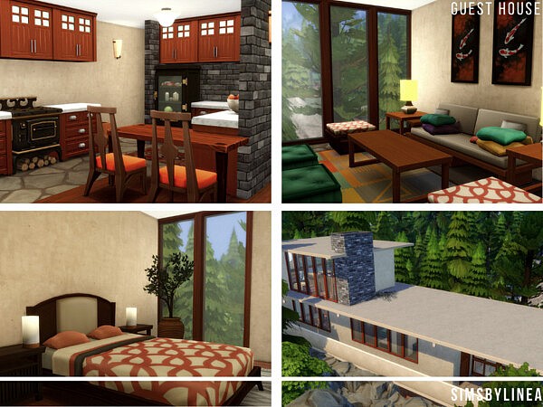 Fallingwater House by SIMSBYLINEA from TSR