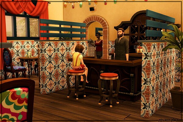 The Lone Cactus Restaurant from Strenee sims