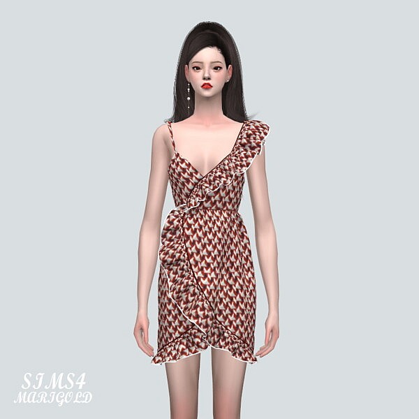 76 Tulip Mini Dress V2 from SIMS4 Marigold