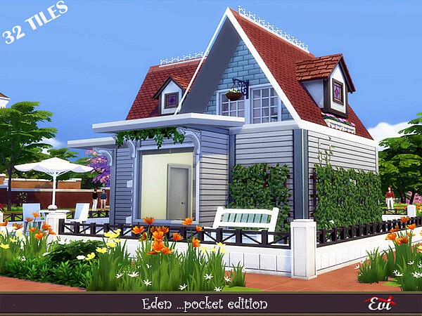 Eden pocket edition house by evi from TSR