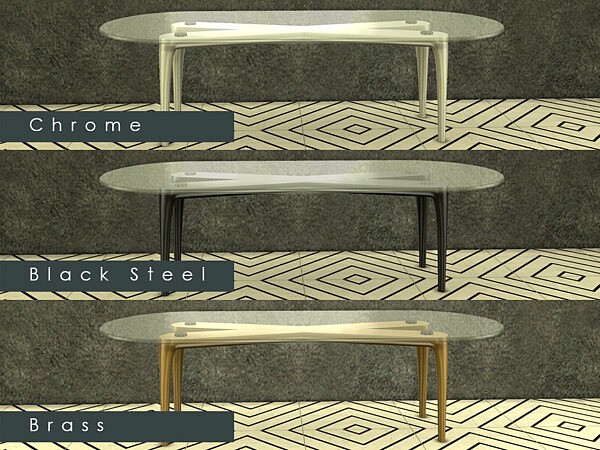 Metal Coffee Table by TyrAVB from TSR