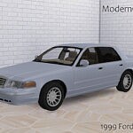 1999 Ford Crown Victoria sims 4 cc