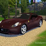 2008 Ferrari California sims 4 cc