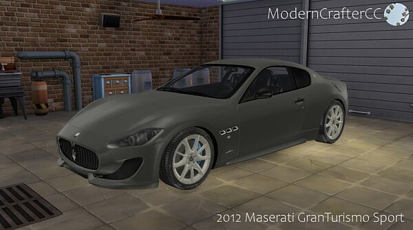 2012 Maserati GranTurismo Sport sims 4 cc