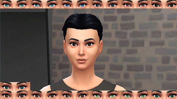 Sim ply better! Skin overlay and Eyes by Infinity from Mod The Sims