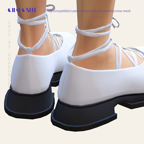 Lace up Platform Shoes from Charonlee