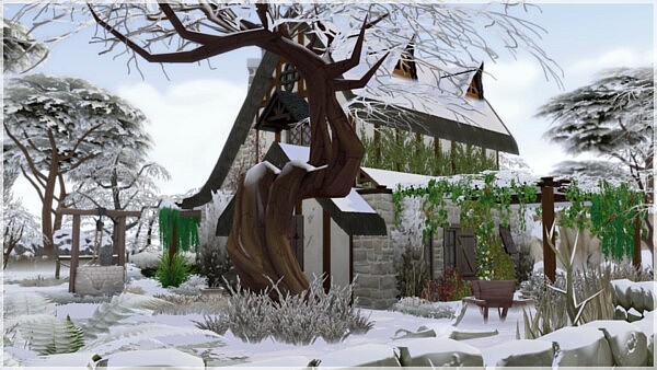 Medieval Cottage no CC by  Little Lams from Luniversims
