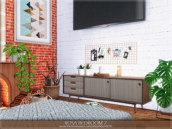 Rosa Bedroom 2 by MychQQQ from TSR