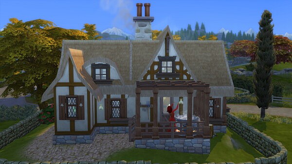 Tiny Witch Cottage by bradybrad7 from Mod The Sims