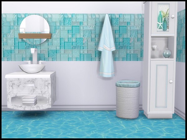 Hold The Sunset Spa Bathroom Set by seimar8 from TSR