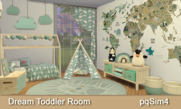 Dream Toddler Room from PQSims4