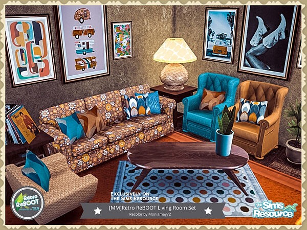 Living Room Set by Moniamay72 from TSR