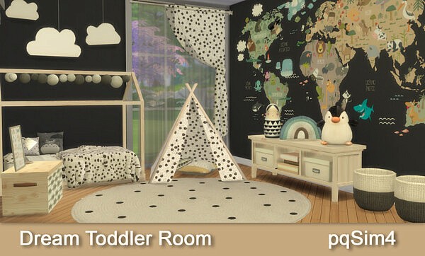 Dream Toddler Room from PQSims4