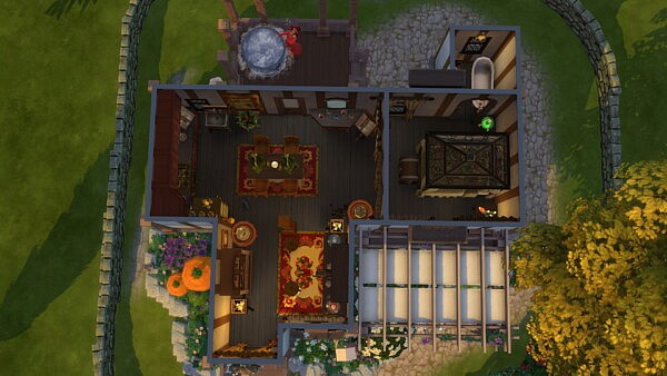 Tiny Witch Cottage by bradybrad7 from Mod The Sims