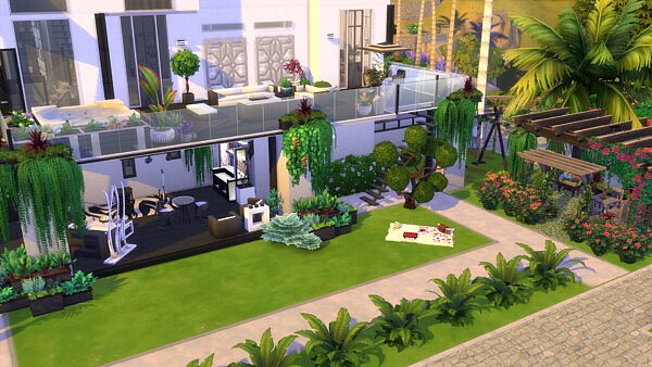 California Jewelbox Mansion by Brand from Mod The Sims