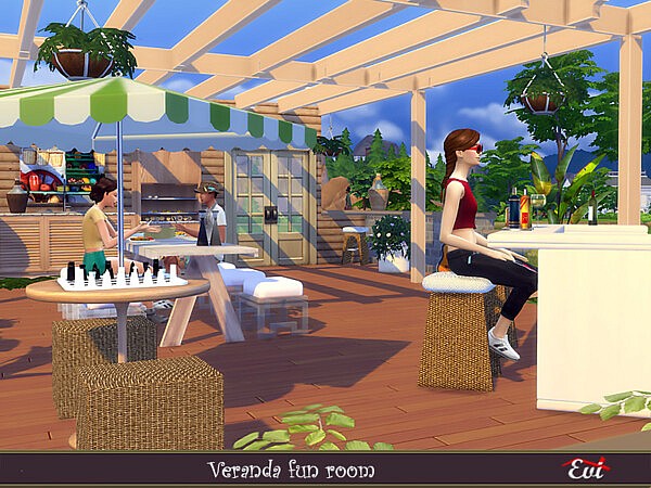 Veranda fun room by evi from TSR