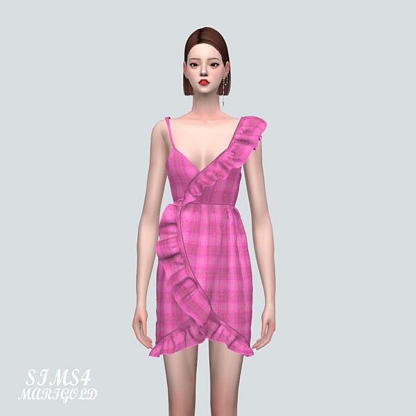 76 Tulip Mini Dress V3 from SIMS4 Marigold