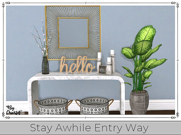 Stay Awhile Entry Way part 1 by Chicklet from TSR