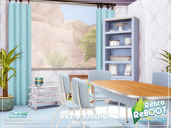 Retro Kitchen by sharon337 from TSR