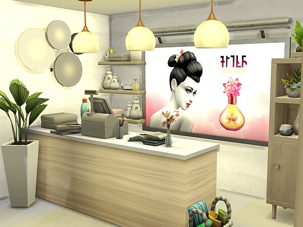 Hair Studio with Cafe by Flubs79 from TSR