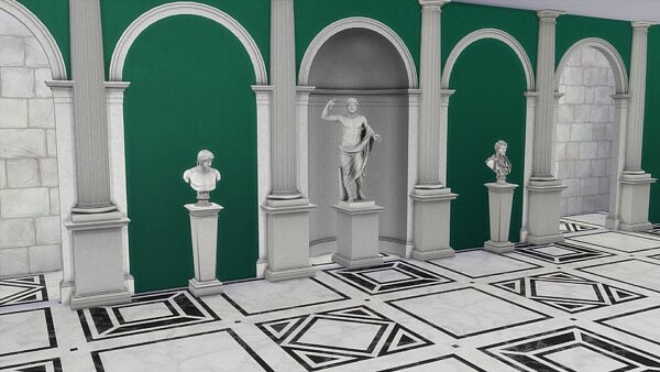 Doric Arches and Niche by  Doric Arches and Niche by TheJim07 from Mod The Sims