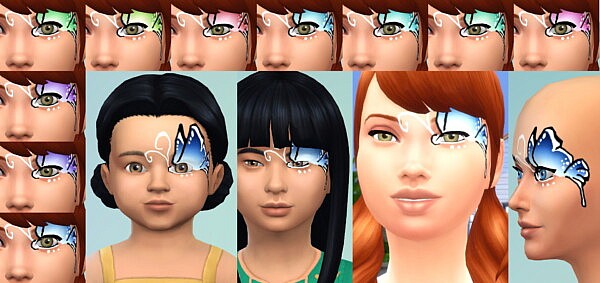 Magical makeup kit pack by Infinity from Mod The Sims