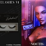 3D Eyelashes V1 sims 4 cc