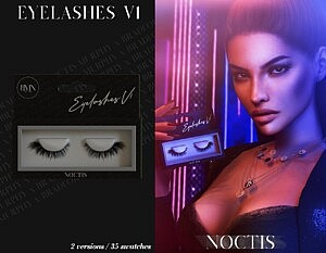 3D Eyelashes V1 sims 4 cc