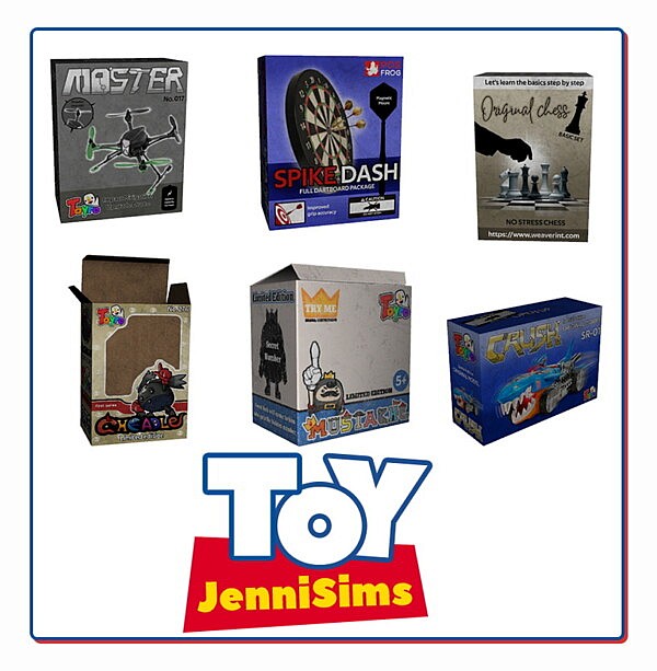 Toy Boxes from Jenni Sims