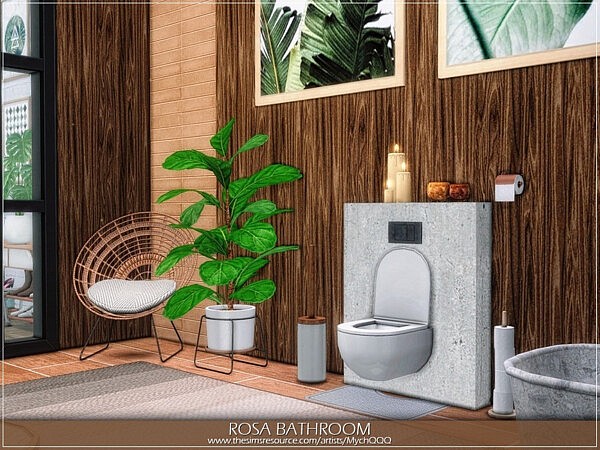 Rosa Bathroom by MychQQQ from TSR