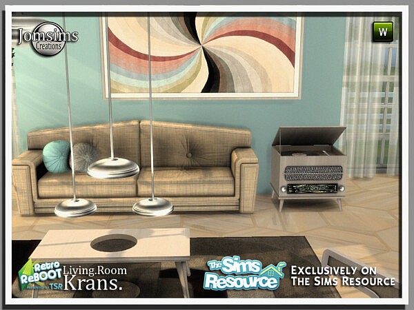 Krans living room by jomsims from TSR