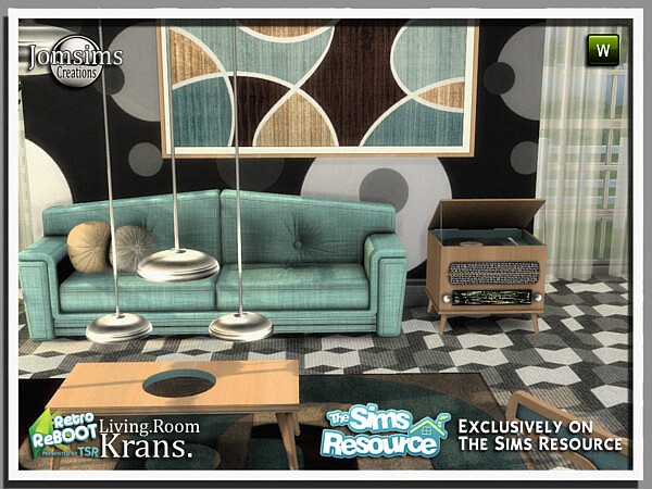 Krans living room by jomsims from TSR