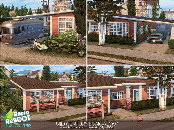 Mid Century Bungalow by MychQQQ from TSR