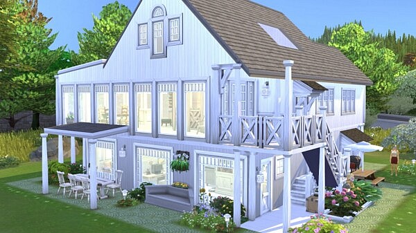 Sea View Villa from Sims Artists