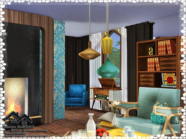 RITA Living Room by marychabb from TSR