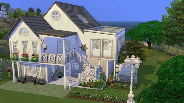 Sea View Villa from Sims Artists