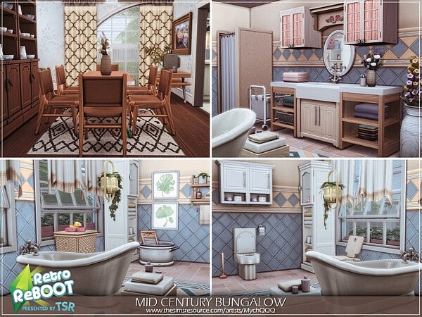 Mid Century Bungalow by MychQQQ from TSR