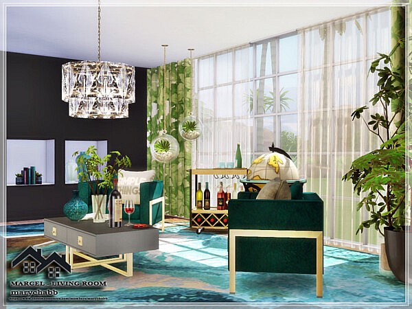 Marcel Living Room by marychabb from TSR