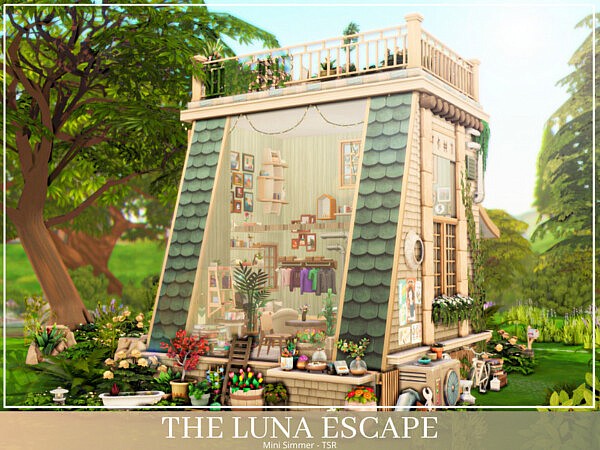 The Luna Escape Villa by Mini Simmer from TSR