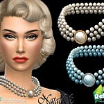 60s pearl necklace sims 4 cc