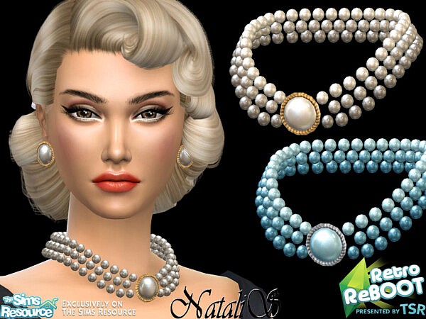 60s pearl necklace by NataliS from TSR