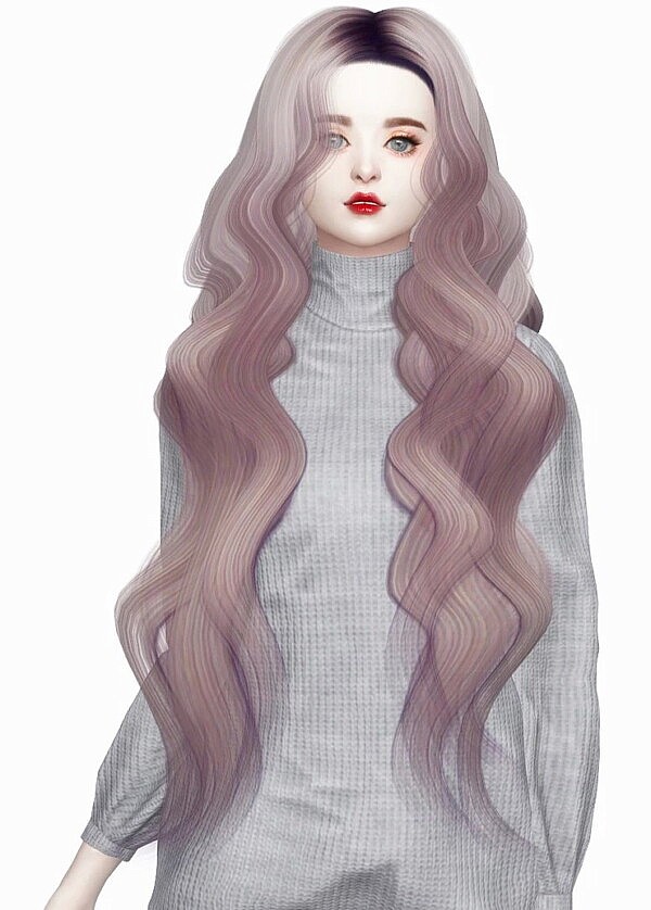 Maiden Hair from Nilyn Sims 4