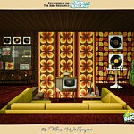 70s Vibes Wallpaper sims 4 cc