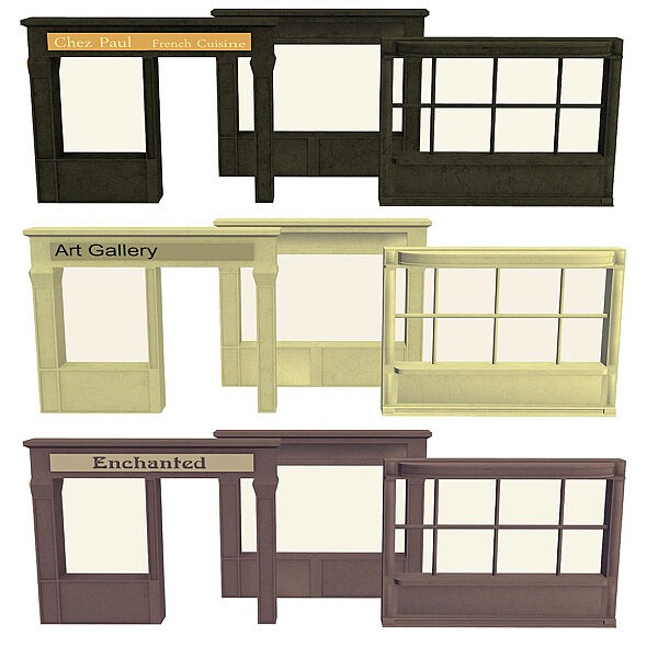 Analogica’s shop fronts from Riekus13