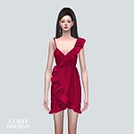 76 Tulip Mini Dress sims 4 cc