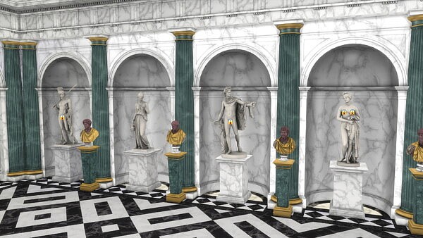 Doric Arches and Niche by TheJim07 from Mod The Sims
