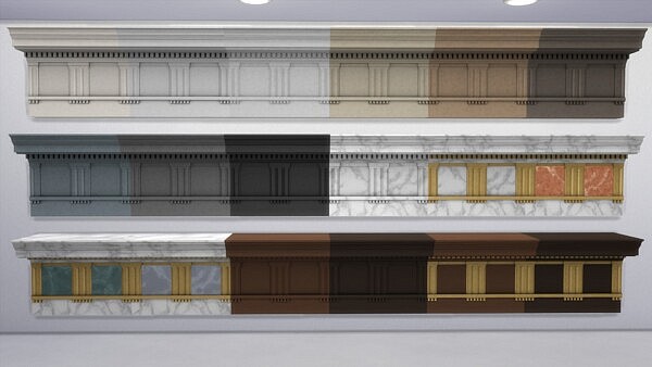 Doric Entablature by TheJim07 from Mod The Sims