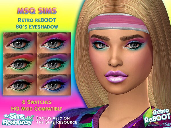 80s Eyeshadow by MSQSIMS from TSR