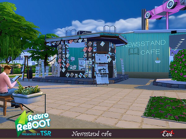 Newsstand cafe by evi from TSR